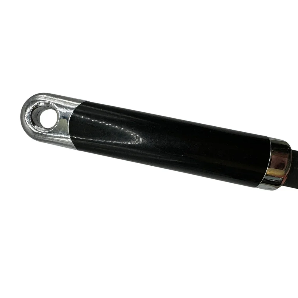 KitchenAid Silicone‎ Scraper Spatula White Handle Heat Resistant Black 12.5 Inch